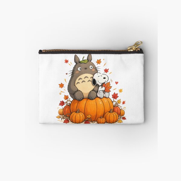Item preview, Snoopy & Totoro Pumpkin Patch designed and sold by COFFEEWITHARTS.