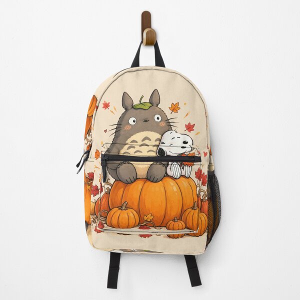 Item preview, Snoopy & Totoro Pumpkin Patch designed and sold by COFFEEWITHARTS.