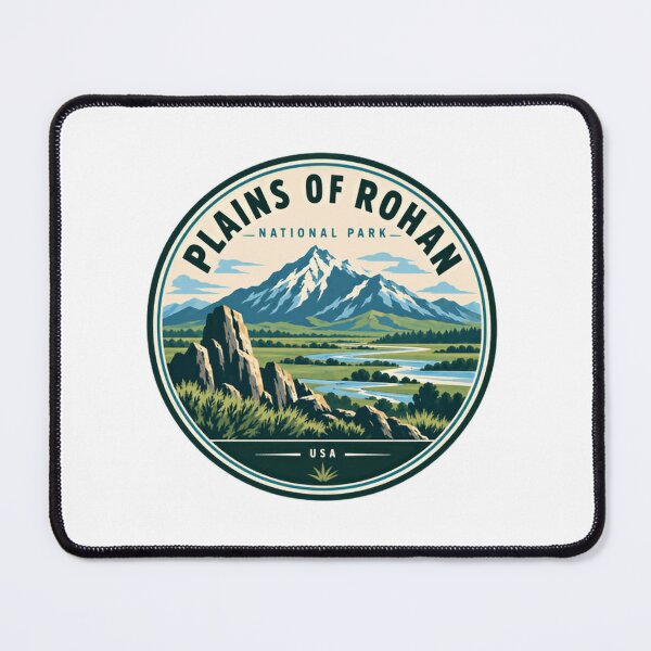 Item preview, Plains Of Rohan National Park Usa Lord Of The Rings Middle Earth Fantasy Fan Adventure designed and sold by Simsimah26Parks.