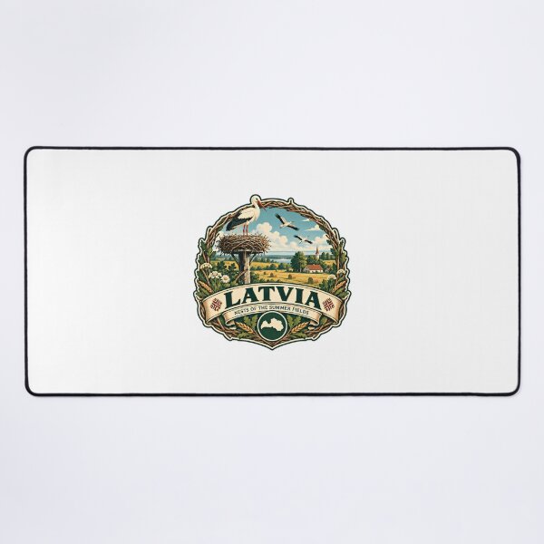 Item preview, Latvia Nests Of The Summer Fields Latvian European Travel Souvenir designed and sold by Star3NowForMe.
