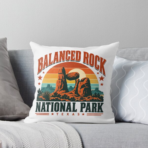 Item preview, Balanced Rock National Park Texas Big Bend Travel Hiking Outdoors designed and sold by Simsimah26Parks.