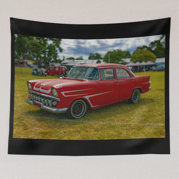 Item preview, El coche antiguo naranja designed and sold by Twisted Light Images.