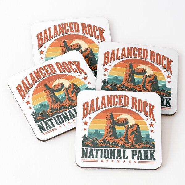 Item preview, Balanced Rock National Park Texas Big Bend Travel Hiking Outdoors designed and sold by Simsimah26Parks.