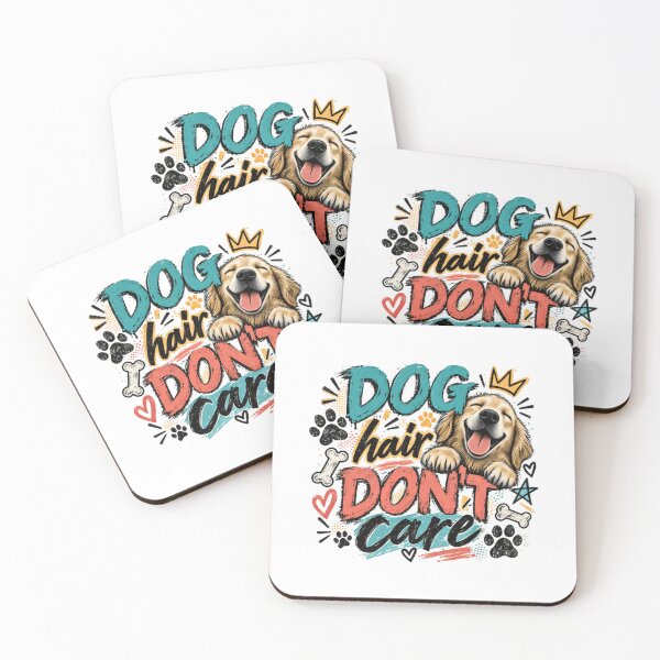 Item preview, Dog Hair Don't Care Golden Retriever Dog Lover Pet Owner designed and sold by RetroMini2026.