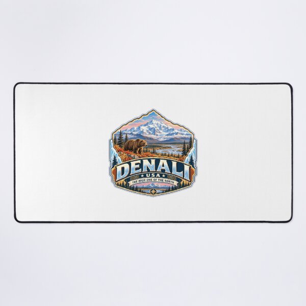 Item preview, Denali USA The High One Of The North Alaskan National Park Mountain Wildlife Traveler designed and sold by Star3NowForMe.