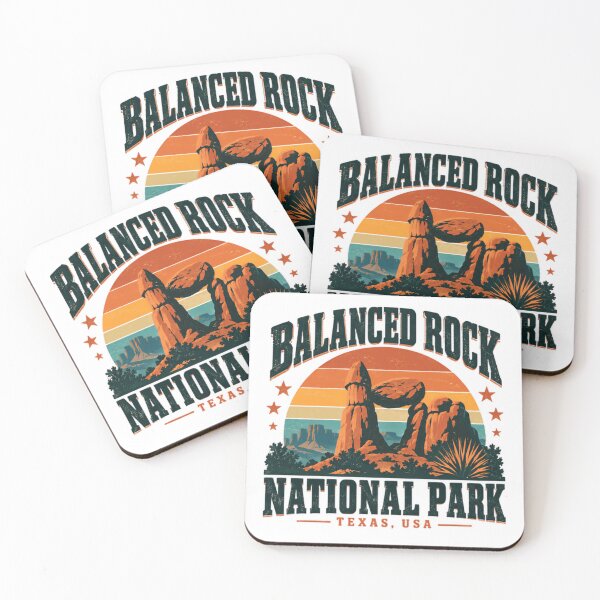 Item preview, Balanced Rock National Park Texas USA Travel Hiker Souvenir designed and sold by Simsimah26Parks.