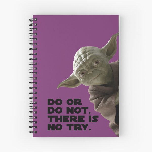 Item preview, Do or do not, there is no try. Funny Sci-Fi Meme designed and sold by knappidesign.