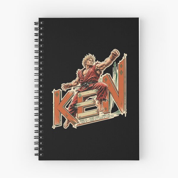 Item preview, Ken Masters Street Fighter Design, Ken Master of Flame Artwork, Street Fighter Ken Graphic, Ken Hadoken Shoryuken, World Warrior, Fighting Game Art, Martial Arts Gamer Gift, Capcom Fan Art designed and sold by Typologystudios.