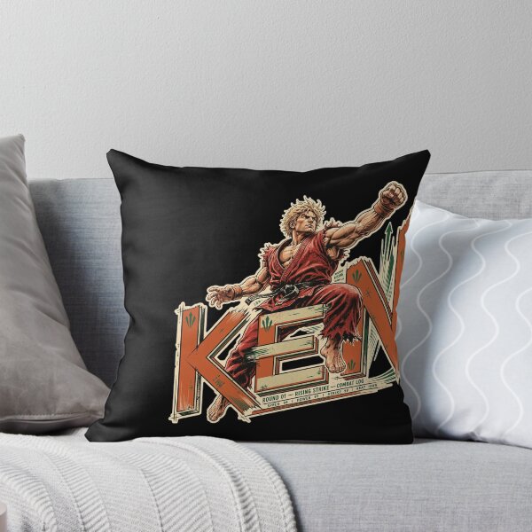 Item preview, Ken Masters Street Fighter Design, Ken Master of Flame Artwork, Street Fighter Ken Graphic, Ken Hadoken Shoryuken, World Warrior, Fighting Game Art, Martial Arts Gamer Gift, Capcom Fan Art designed and sold by Typologystudios.