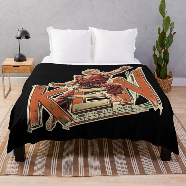 Item preview, Ken Masters Street Fighter Design, Ken Master of Flame Artwork, Street Fighter Ken Graphic, Ken Hadoken Shoryuken, World Warrior, Fighting Game Art, Martial Arts Gamer Gift, Capcom Fan Art designed and sold by Typologystudios.