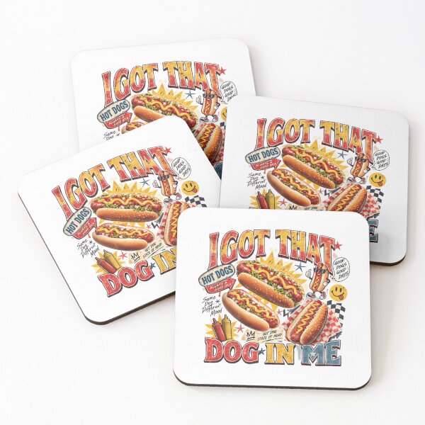Item preview, I Got That Dog In Me Hot Dog Foodie Lover designed and sold by RetroMini2026.