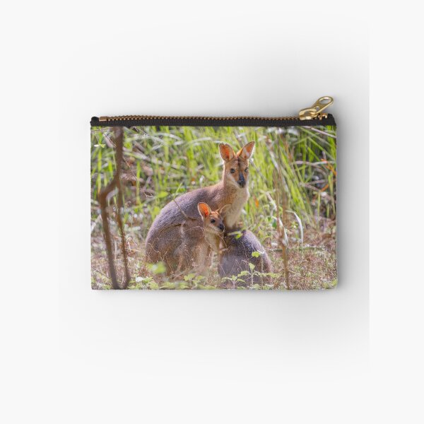 Item preview, Mother Wallaby and Joey in the Australian bush designed and sold by Cornishinoz.