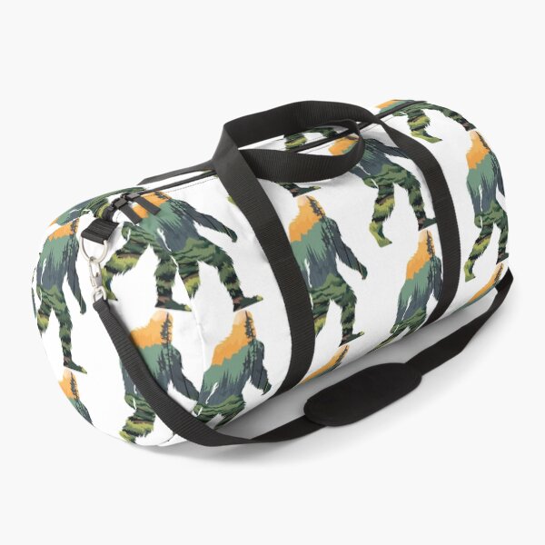 Item preview, Bigfoot Silhouette With Scenic Forest  Mountain Sunset designed and sold by ForRealSerial.