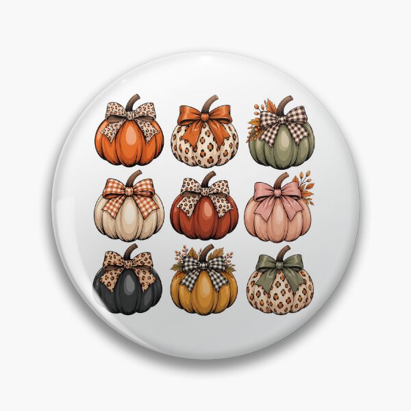 Item preview, Cute Autumn Pumpkin Bow Collection | Fall Pumpkin Lover designed and sold by Verycutethings.