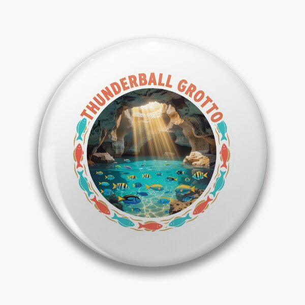 Item preview, Exuma Grotto Bahamas Sticker designed and sold by Imaginarium of Chaos falcon88 .