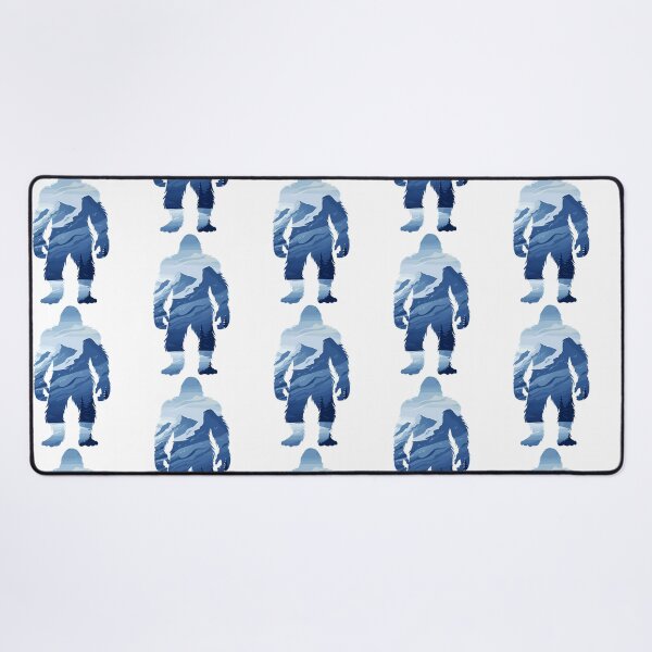 Item preview, Bigfoot Yeti Mountain Silhouette Sasquatch Nature Design designed and sold by ForRealSerial.