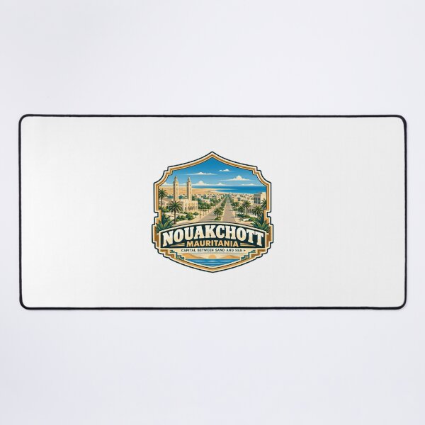 Item preview, Nouakchott Mauritania Capital Between Sand And Sea Travel Souvenir Mauritanian designed and sold by Star3NowForMe.