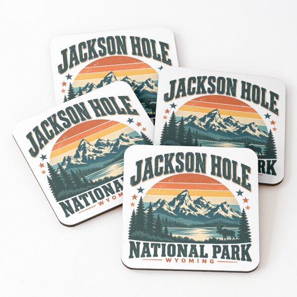 Item preview, Jackson Hole National Park Wyoming Mountain Travel Explorer Souvenir designed and sold by Simsimah26Parks.