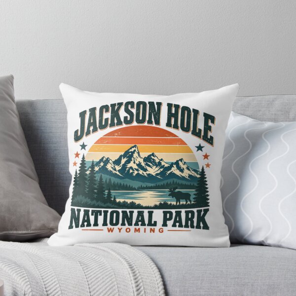Item preview, Jackson Hole National Park Wyoming Mountain Travel Explorer Souvenir designed and sold by Simsimah26Parks.