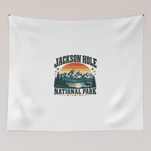 Item preview, Jackson Hole National Park Wyoming Mountain Travel Explorer Souvenir designed and sold by Simsimah26Parks.