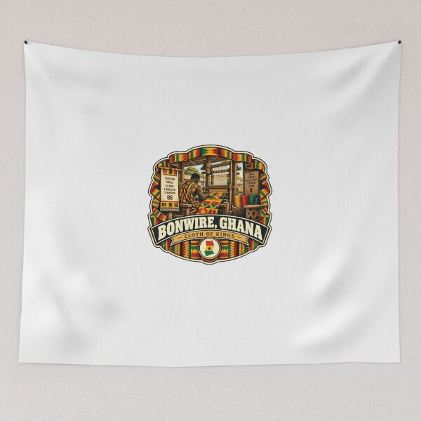 Item preview, Bonwire, Ghana Cloth Of Kings Kente Weaving Ghanaian Culture Heritage designed and sold by Star3NowForMe.