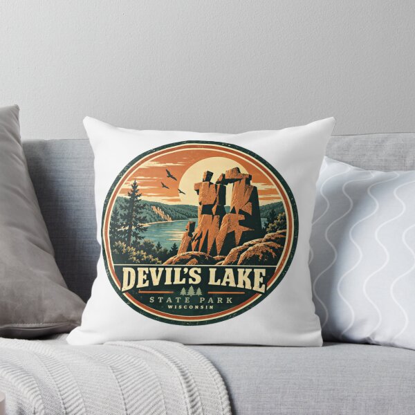 Item preview, Devil's Lake State Park Wisconsin Travel Hiking Camping designed and sold by Simsimah26Parks.