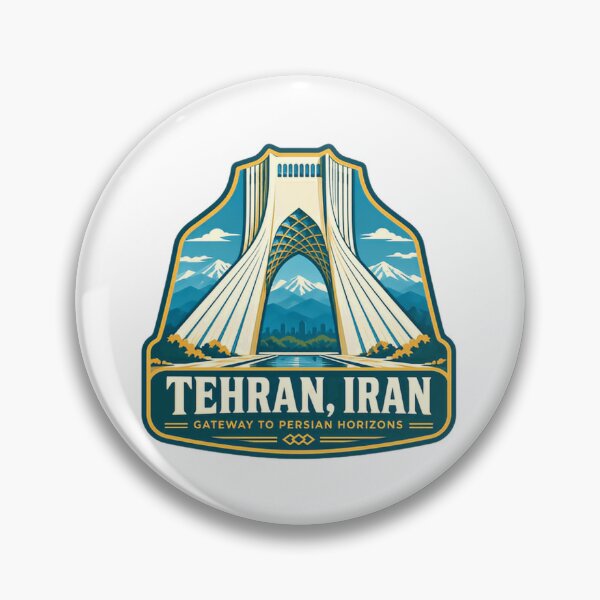 Item preview, Tehran, Iran Gateway To Persian Horizons Iranian Travel Souvenir designed and sold by Star3NowForMe.