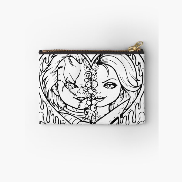Item preview, Chucky and Tiffany Horror Couple Valentines Vintage Graphic  designed and sold by Brexmore3.