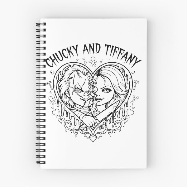 Item preview, Chucky and Tiffany Horror Couple Valentines Vintage Graphic  designed and sold by Brexmore3.