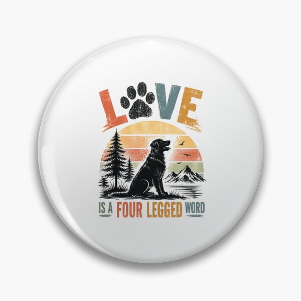 Item preview, Love Is A Four Legged Word Dog Owner Pet Parent Canine Lover designed and sold by HumansStuck12.