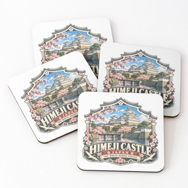 Item preview, Himeji Castle Japan The White Heron Castle Japanese Landmark Travel Souvenir designed and sold by Star3NowForMe.