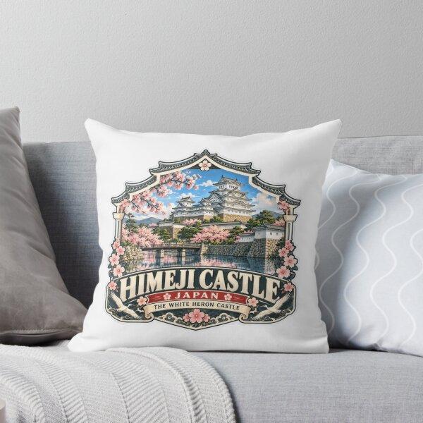 Item preview, Himeji Castle Japan The White Heron Castle Japanese Landmark Travel Souvenir designed and sold by Star3NowForMe.