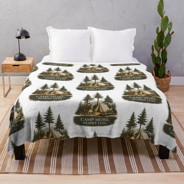 Artikelvorschau, Mehr campen, weniger Sorgen – Camping-Shirt entworfen und verkauft von ForRealSerial.