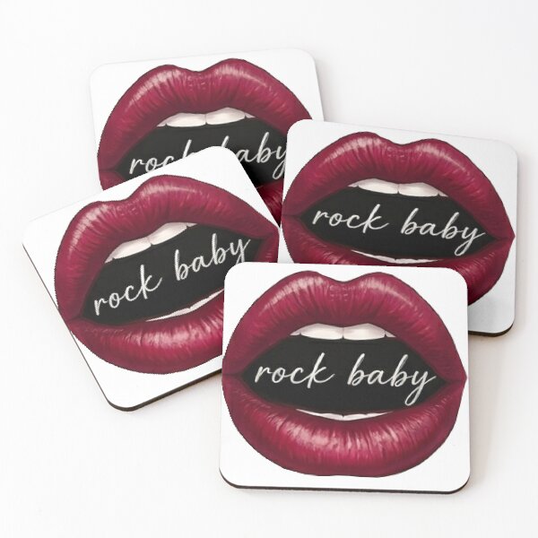 Item preview, Rock Baby Red Lips Aesthetic designed and sold by MaRCAStro.