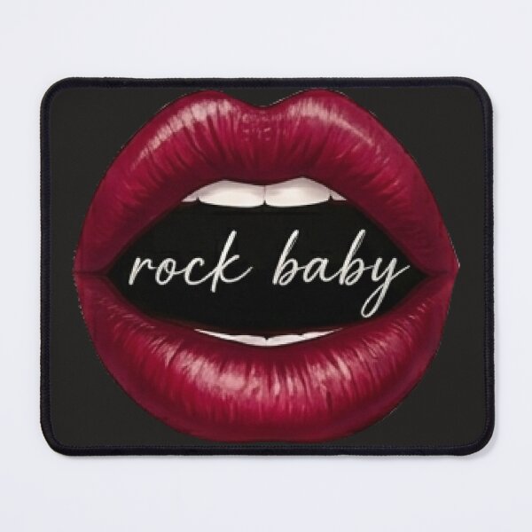 Item preview, Rock Baby Red Lips Aesthetic designed and sold by MaRCAStro.