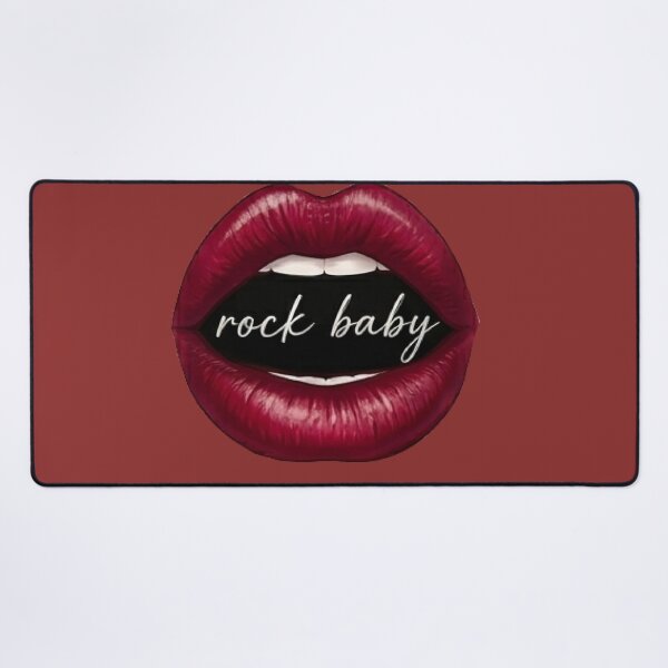 Item preview, Rock Baby Red Lips Aesthetic designed and sold by MaRCAStro.