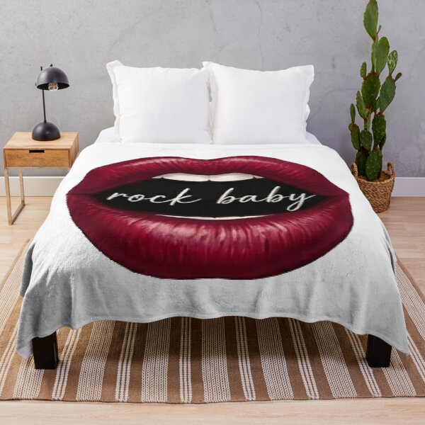 Item preview, Rock Baby Red Lips Aesthetic designed and sold by MaRCAStro.