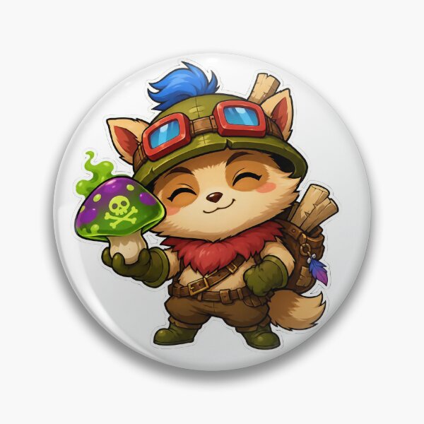 Item preview, Cute Teemo Mushroom Vector - Funny Gaming T-Shirt designed and sold by GGDesigns1.
