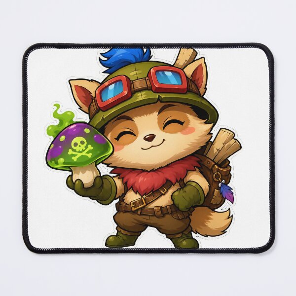 Item preview, Cute Teemo Mushroom Vector - Funny Gaming T-Shirt designed and sold by GGDesigns1.