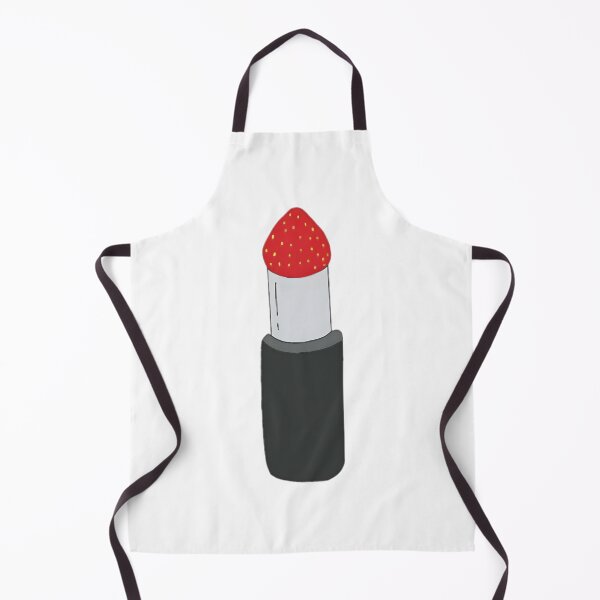 Item preview, Strawberry Lipstick Illustration with Vibrant Red and Pink Colors designed and sold by Netflix & chill.