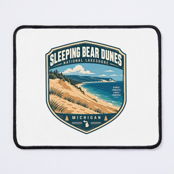 Item preview, Sleeping Bear Dunes National Lakeshore Michigan Travel Vacation Nature Park designed and sold by Simsimah26Parks.