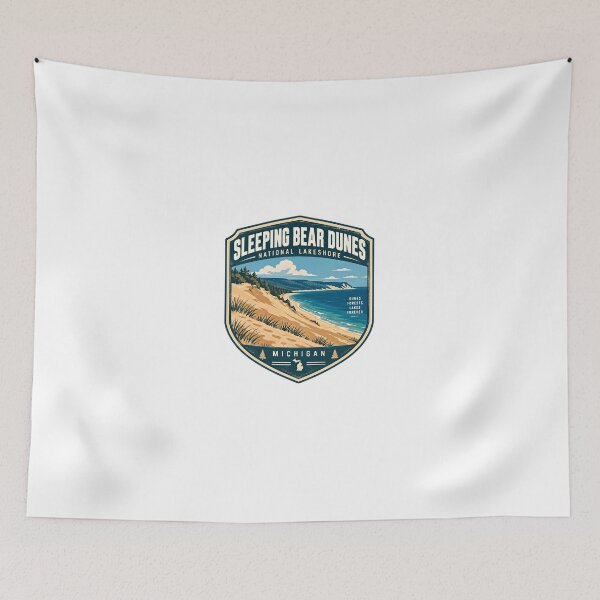 Item preview, Sleeping Bear Dunes National Lakeshore Michigan Travel Vacation Nature Park designed and sold by Simsimah26Parks.
