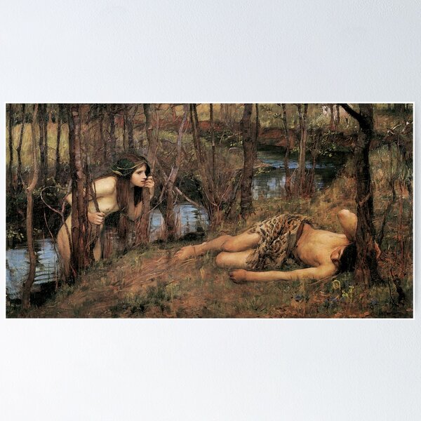 Item preview, A Naiad - John William Waterhouse designed and sold by forgottenbeauty.
