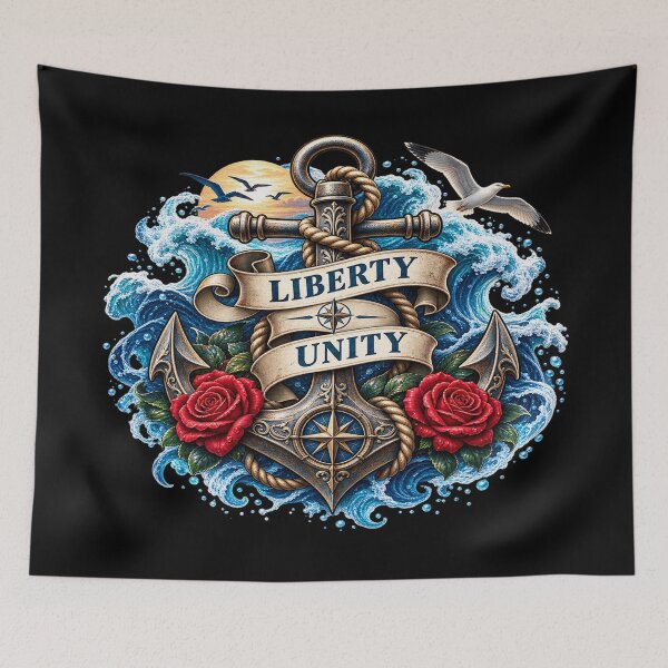 Item preview, Liberty Unity – Nautical Anchor designed and sold by TroviTutto.