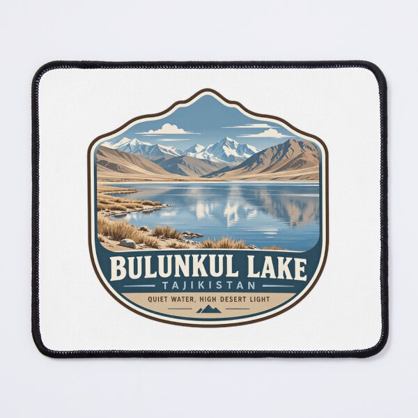 Item preview, Bulunkul Lake Tajikistan Quiet Water High Desert Light Travel Landscape Exploration designed and sold by Star3NowForMe.