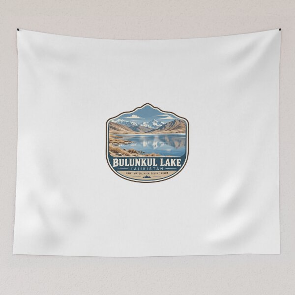 Item preview, Bulunkul Lake Tajikistan Quiet Water High Desert Light Travel Landscape Exploration designed and sold by Star3NowForMe.