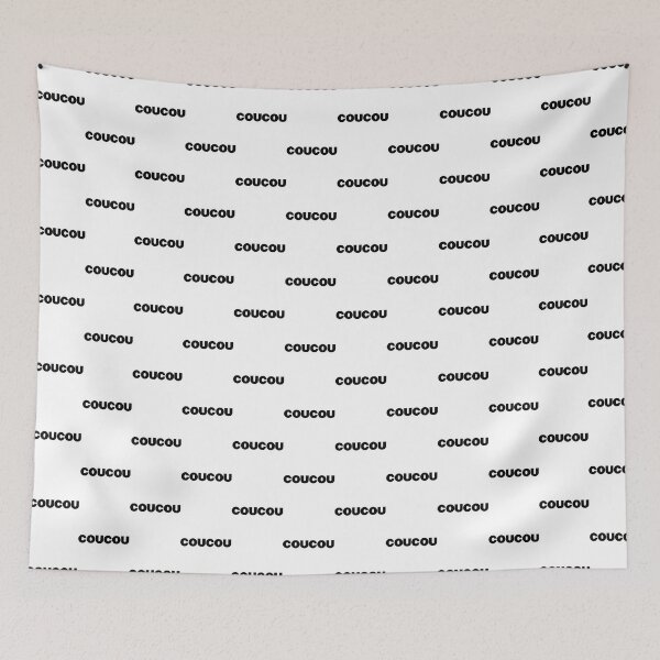 Item preview, Coucou Cute French Greeting Design for Casual Wear and Gifts designed and sold by Netflix & chill.