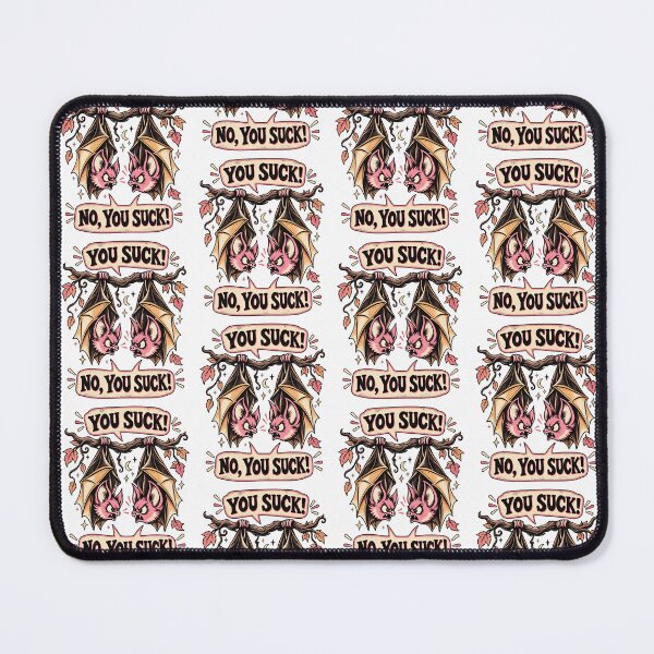 Item preview, Funny You Suck Bat Pun Retro Cartoon Halloween Bats Design designed and sold by SmithOscarShop.