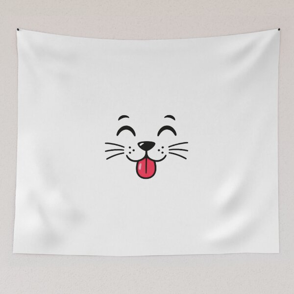 Item preview, Cute Cat Face Tongue Out Happy Kitten Pet Animal Lover designed and sold by JonesFlora2025.