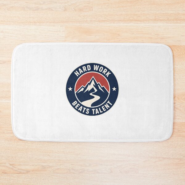 Item preview, Hard Work Beats Talent Motivation Success Mindset Athlete Adventure designed and sold by SkeletonsDanger.